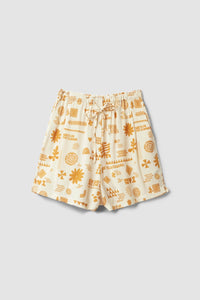 PANTALÓN CORTO MUJER TILE ECRU