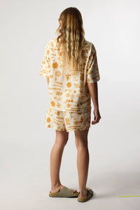 PANTALÓN CORTO MUJER TILE ECRU