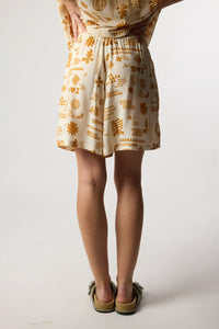 PANTALÓN CORTO MUJER TILE ECRU