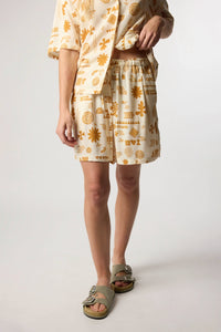 PANTALÓN CORTO MUJER TILE ECRU