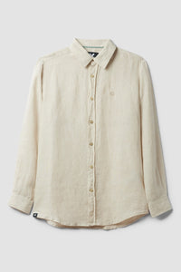 CAMISA DE LINO ECRU