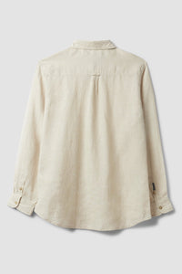CAMISA DE LINO ECRU