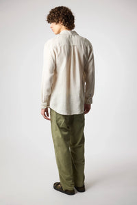 CAMISA DE LINO ECRU