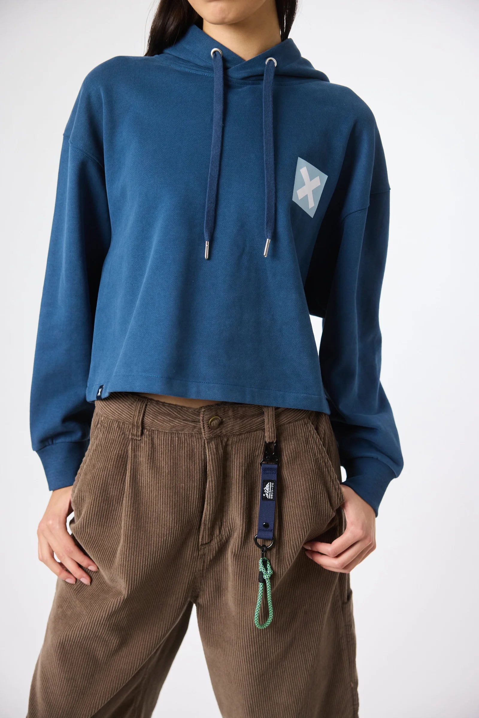 IMPERIAL BLUE NATURE WOMAN HOODIE