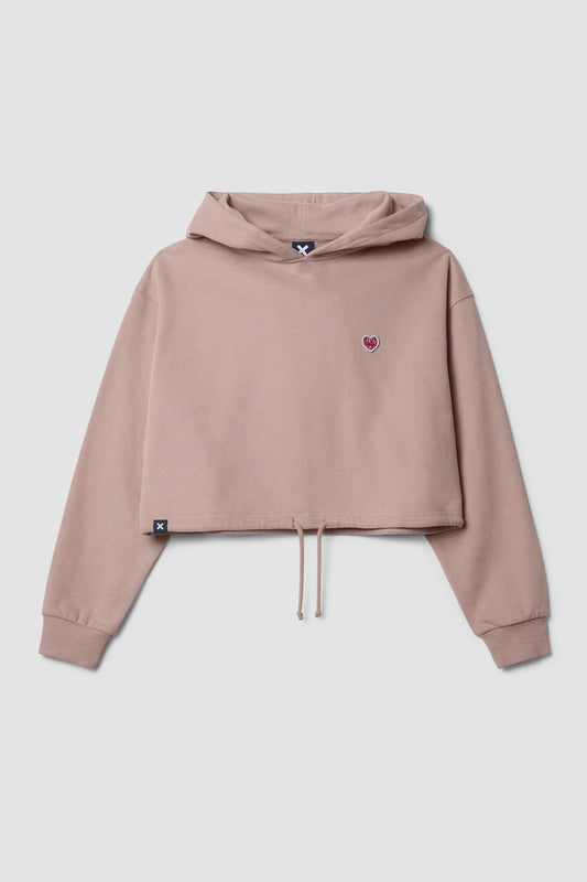 PEACH HEART WOMAN HOODIE