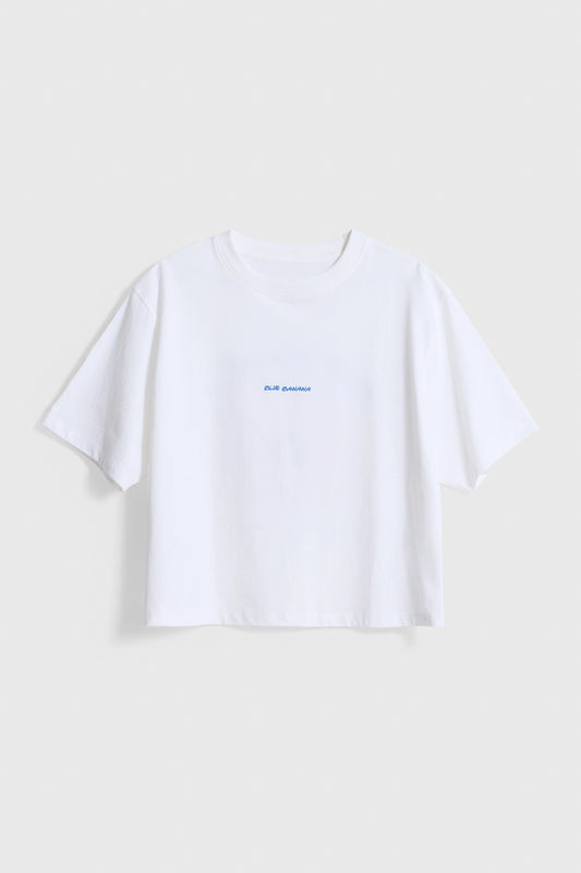 WHITE FLOR WOMAN TEE