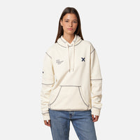 CREAM FRAME HOODIE