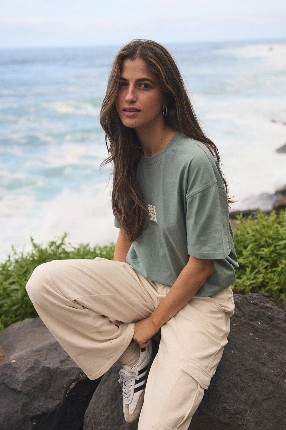 SAGE GLANCE TEE