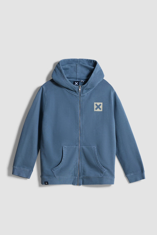 SKY BLUE GOODIES KIDS FULL ZIP HOODIE