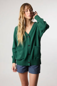 GREEN MOSS CARDIGAN