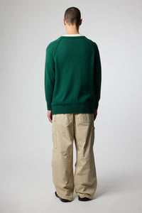 GREEN MOSS CARDIGAN