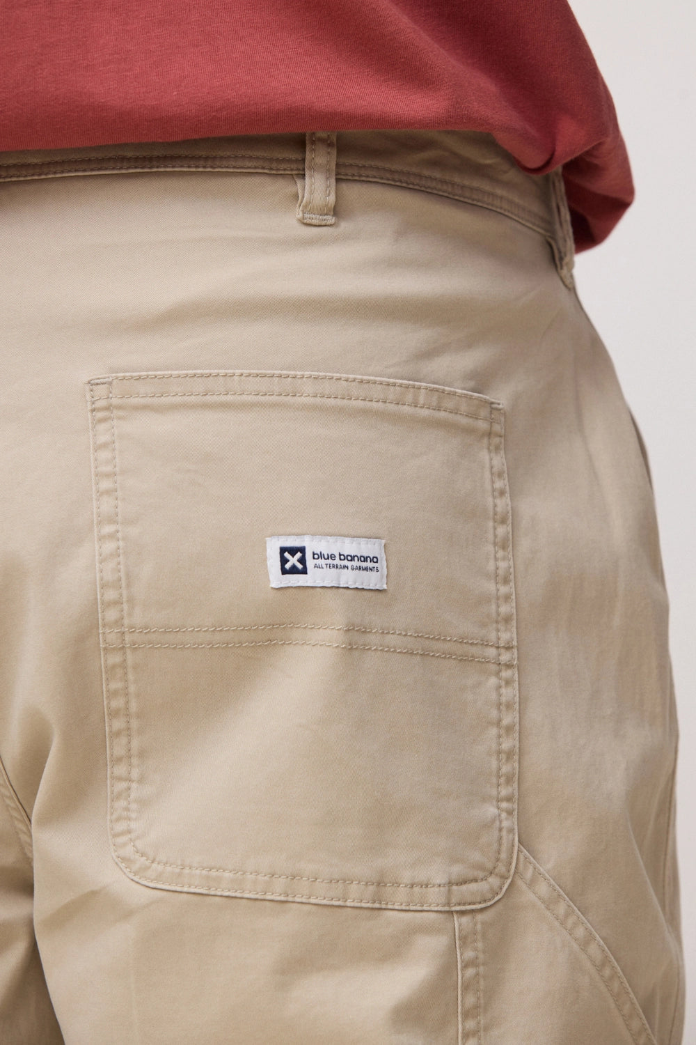 BEIGE MATT STRAIGHT PANT