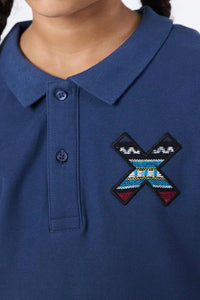 IMPERIAL BLUE CLASSIC KIDS POLO