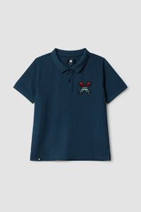 IMPERIAL BLUE CLASSIC KIDS POLO