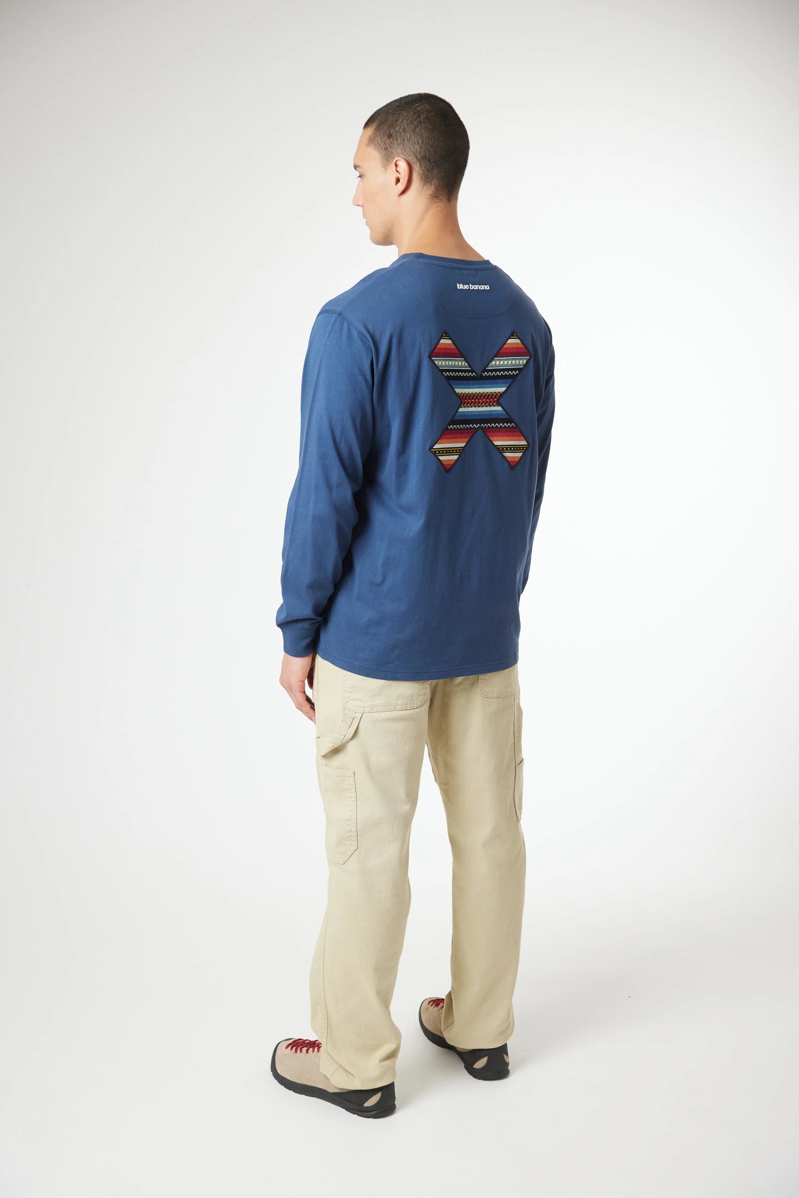 PACK CHALECO FLEECE ROPE MENTA + CAMISETA MANGA LARGA CLASSIC IMPERIAL BLUE