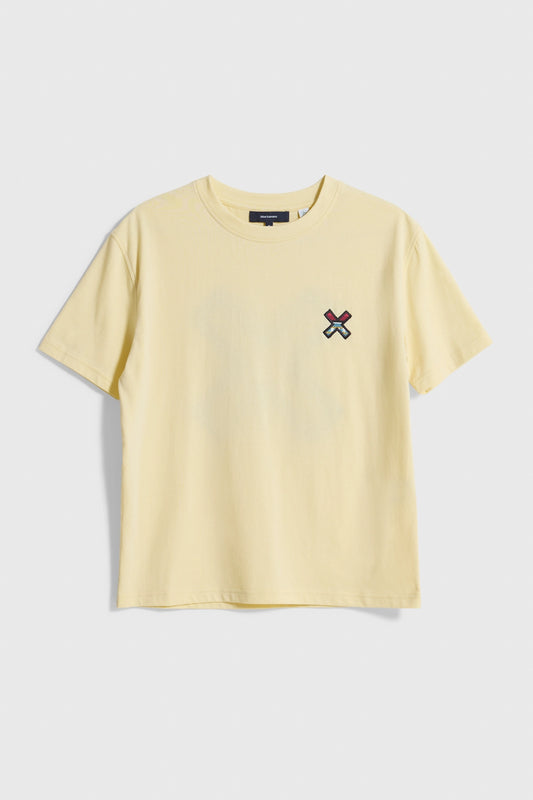LIGHT YELLOW KARMA WOMAN TEE