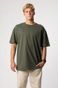 KHAKI BONFIRE TEE