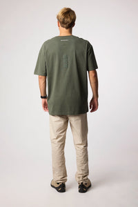 KHAKI BONFIRE TEE
