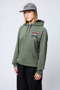 SUDADERA CON CAPUCHA CLASSIC CAQUI