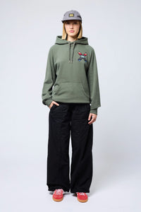 SUDADERA CON CAPUCHA CLASSIC CAQUI