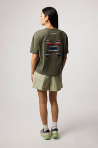 CAMISETA MUJER CLASSIC CAQUI
