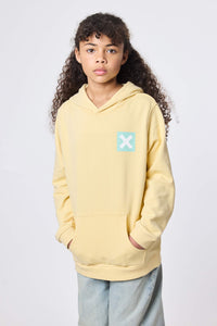 LIGHT YELLOW NATURE KIDS HOODIE