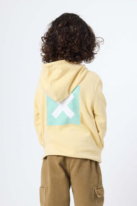 LIGHT YELLOW NATURE KIDS HOODIE