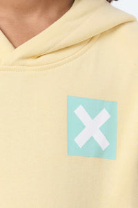 LIGHT YELLOW NATURE KIDS HOODIE