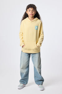 LIGHT YELLOW NATURE KIDS HOODIE