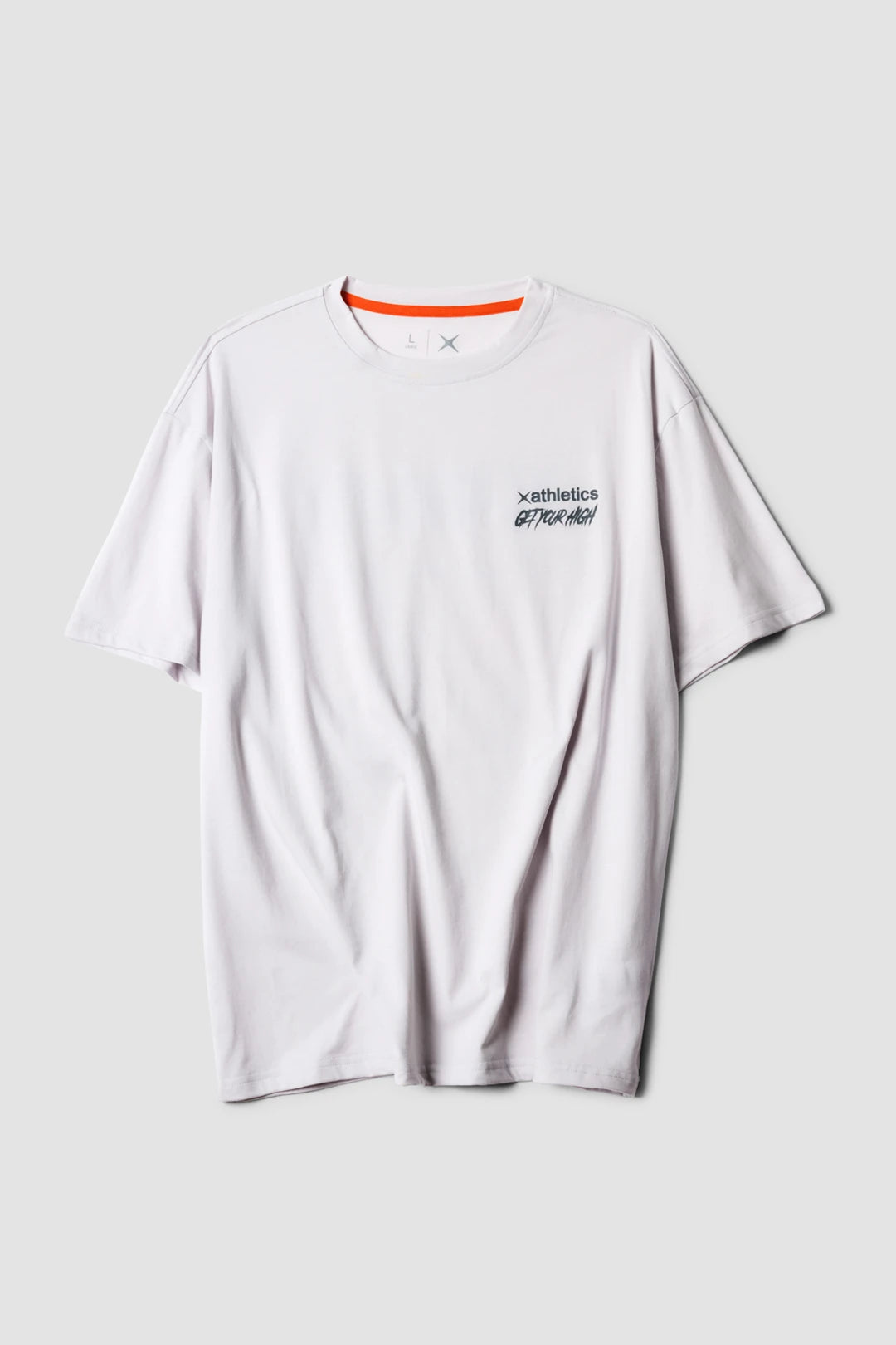 LIGHT GREY GRAPHIC TEE