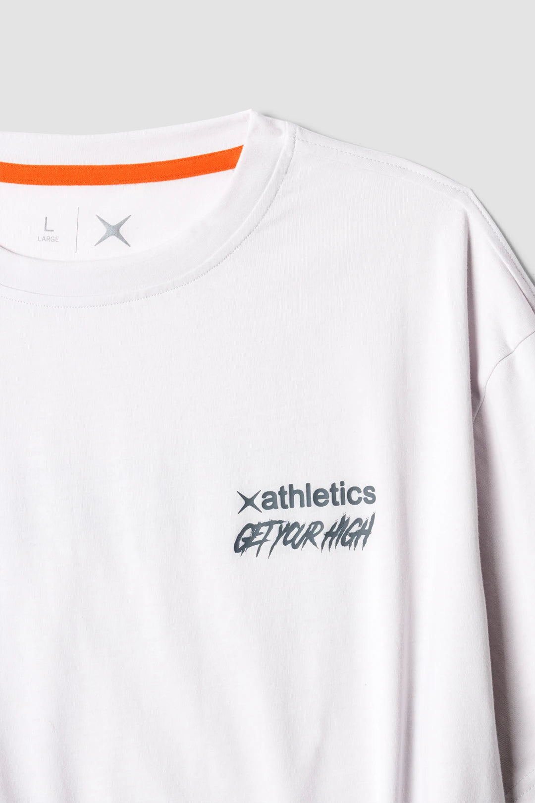 LIGHT GREY GRAPHIC TEE