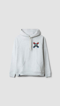 SUDADERA CON CAPUCHA CLASSIC LIGHT GREY MELANGE