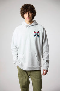 LIGHT GREY MELANGE CLASSIC HOODIE