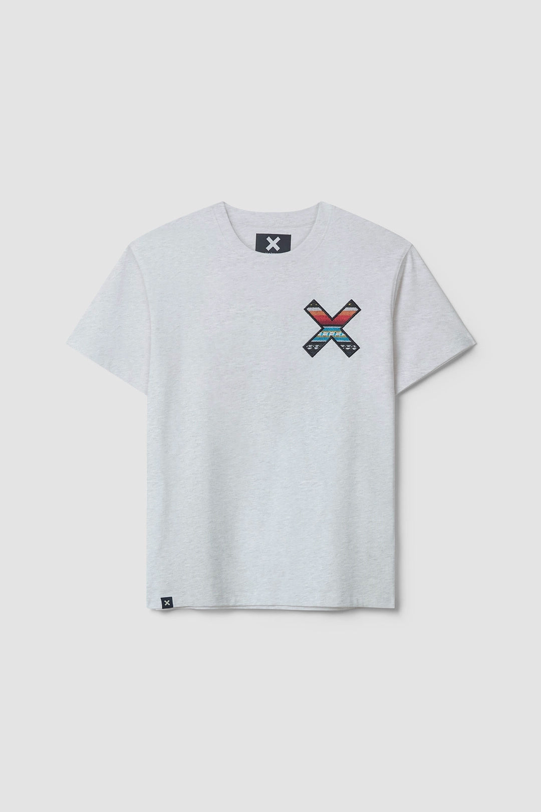 LIGHT GREY MELANGE CLASSIC TEE