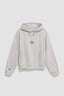 LIGHT GREY SIGNATURE WOMAN HOODIE