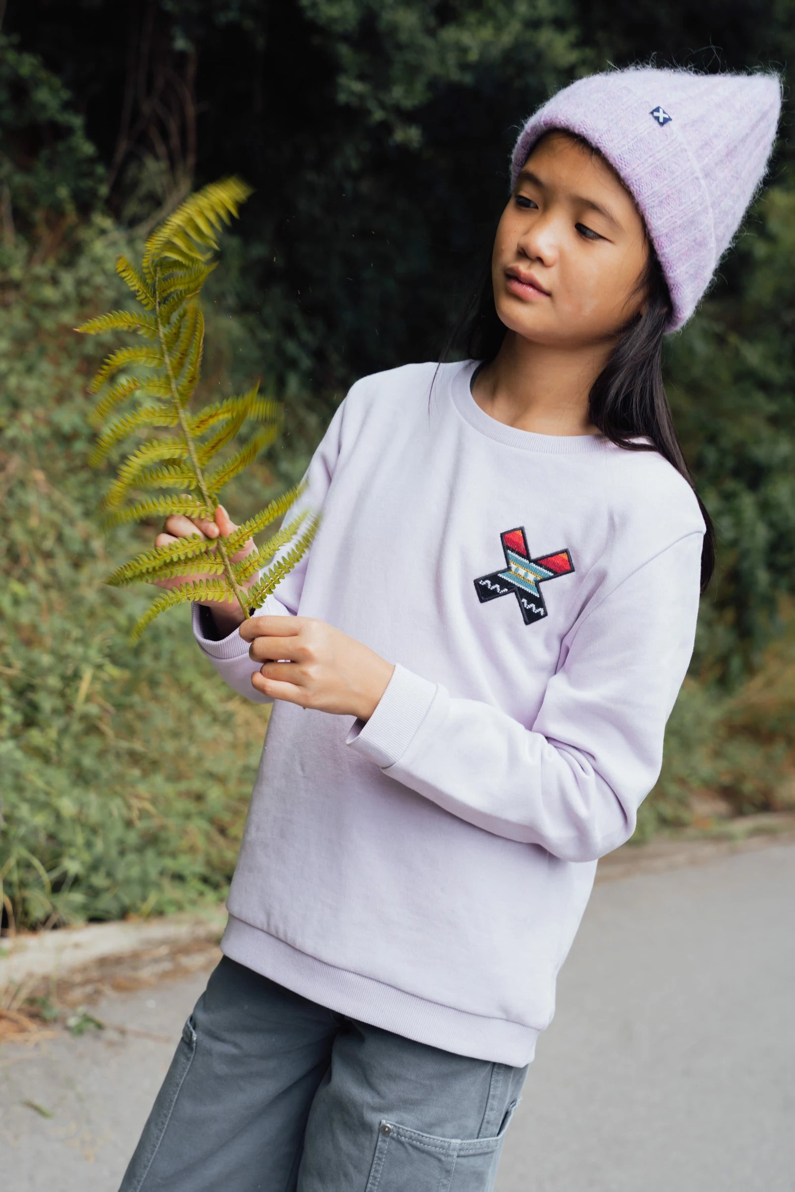 LIGHT LILAC CLASSIC KIDS CREW