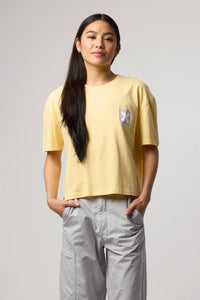 LIGHT YELLOW NATURE WOMAN TEE