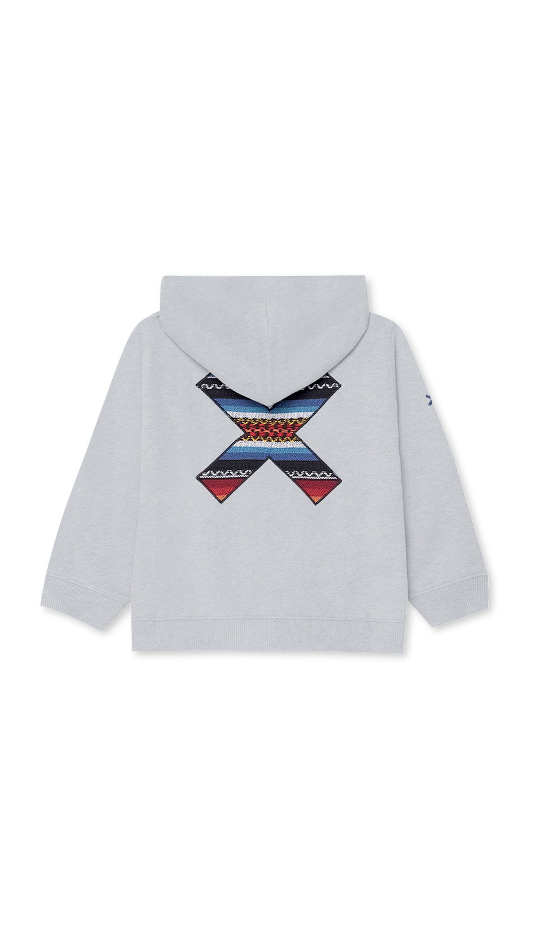 LIGHT GREY MELANGE CLASSIC KIDS HOODIE