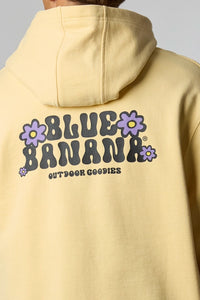 LIGHT YELLOW HARDY FULL ZIP HOODIE