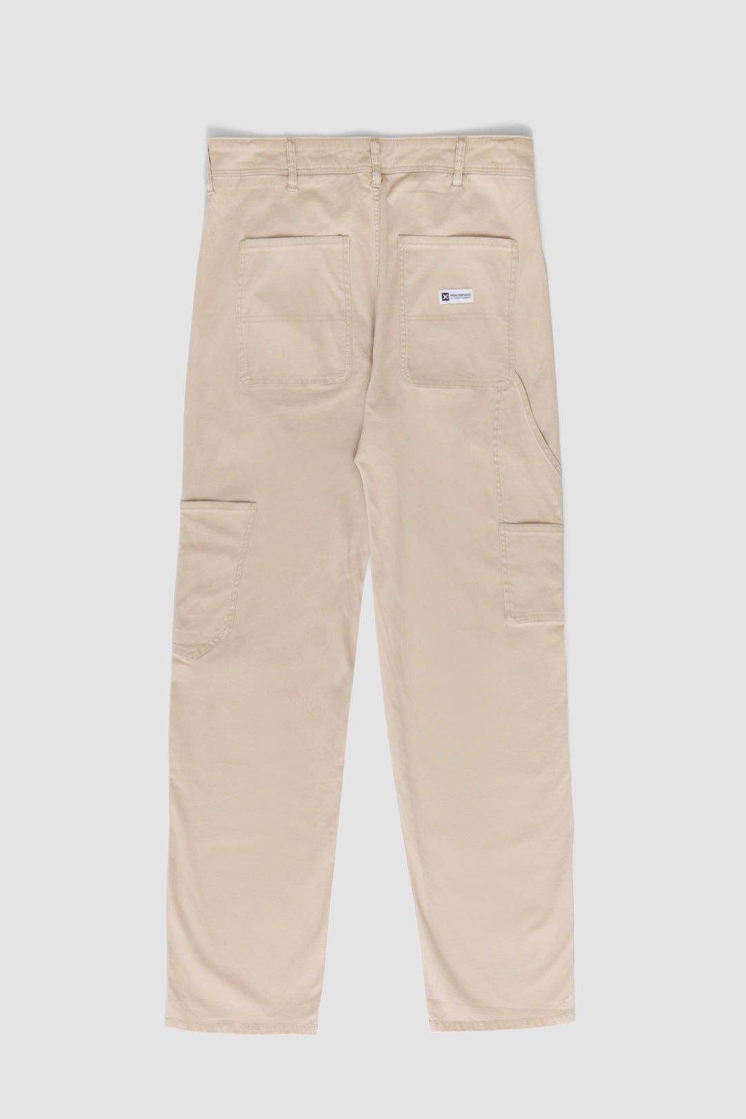 BEIGE MATT STRAIGHT PANT