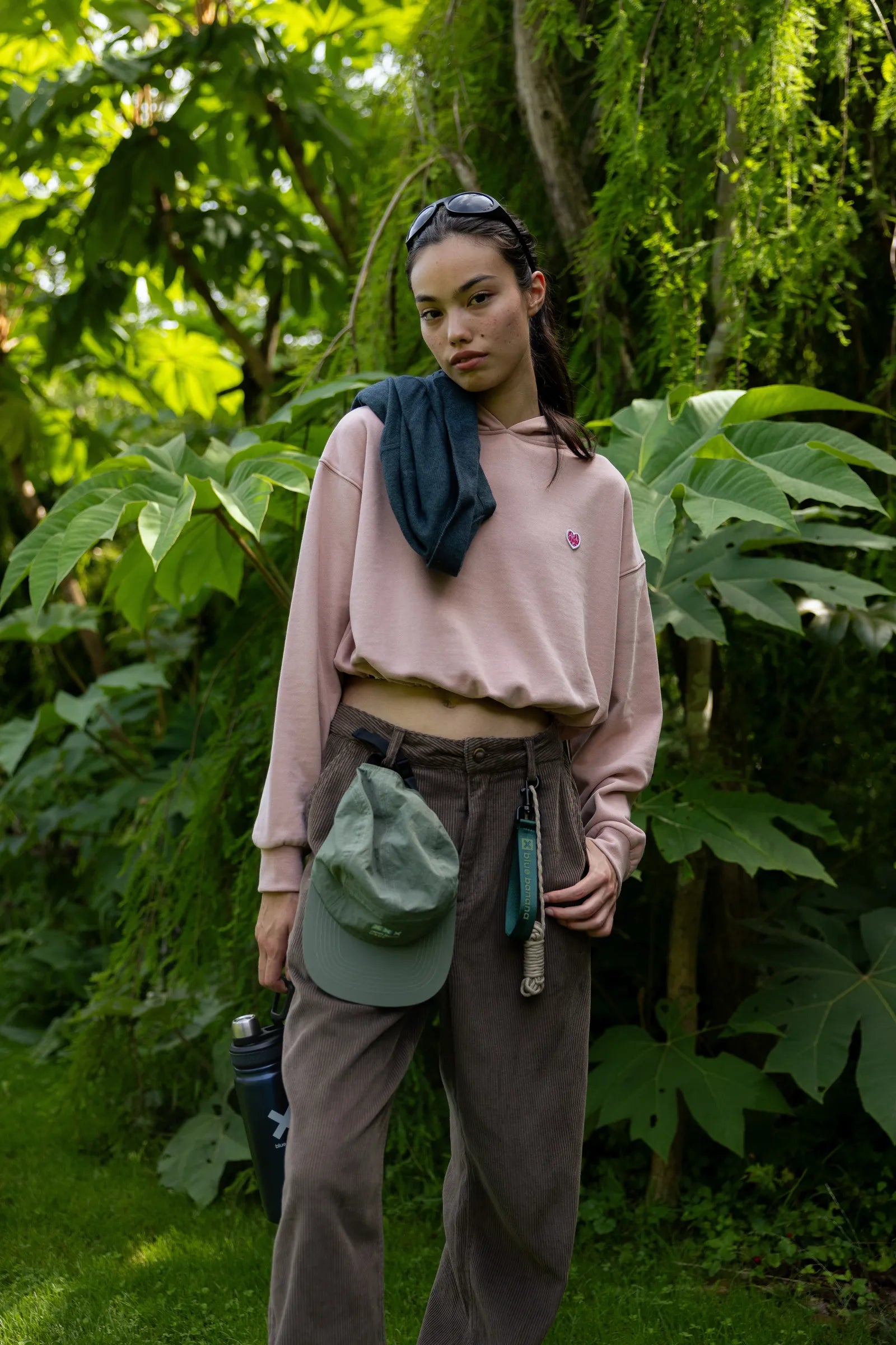 PEACH HEART WOMAN HOODIE