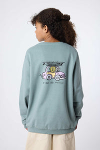 SUDADERA KIDS FORECAST MENTA