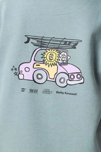 SUDADERA KIDS FORECAST MENTA