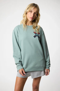 SUDADERA CLASSIC MENTA