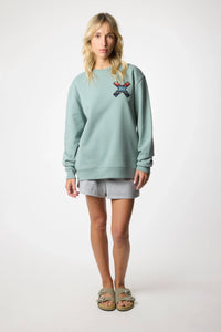 SUDADERA CLASSIC MENTA