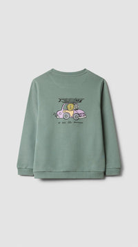 SUDADERA KIDS FORECAST MENTA