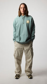 SUDADERA CON CAPUCHA NATURE MENTA