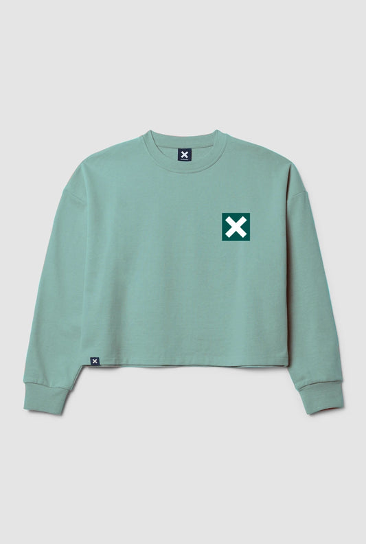 MINT NATURE WOMAN CREW