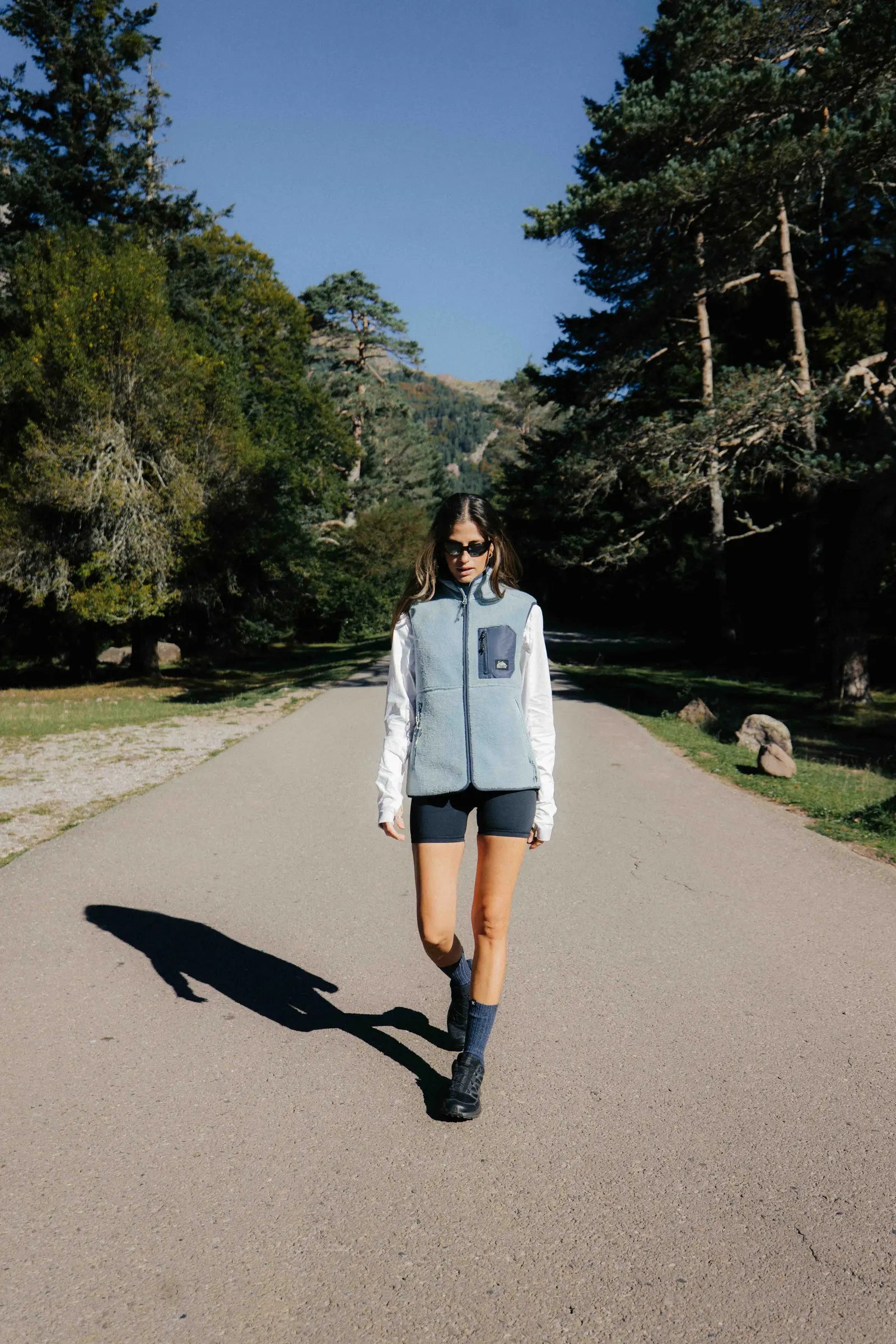 MINT ROPE FLEECE VEST