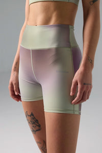 MULTICOLOR ACTIVE WOMAN SHORT LEGGINS